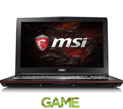 MSI Leopard Pro GP62 7QF 15.6  Gaming Laptop - Black